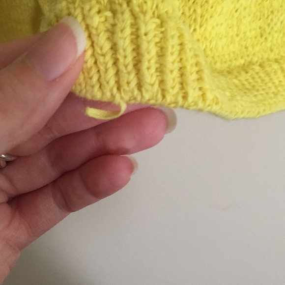 Loft Yellow Sweater - Picture 3 of 7